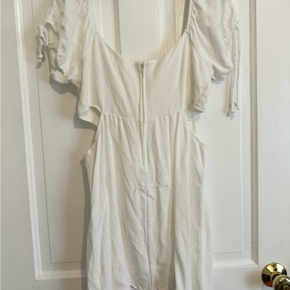 NWT Altard State White Carlie Cut Out Dress Women’s M - Picture 5 of 6